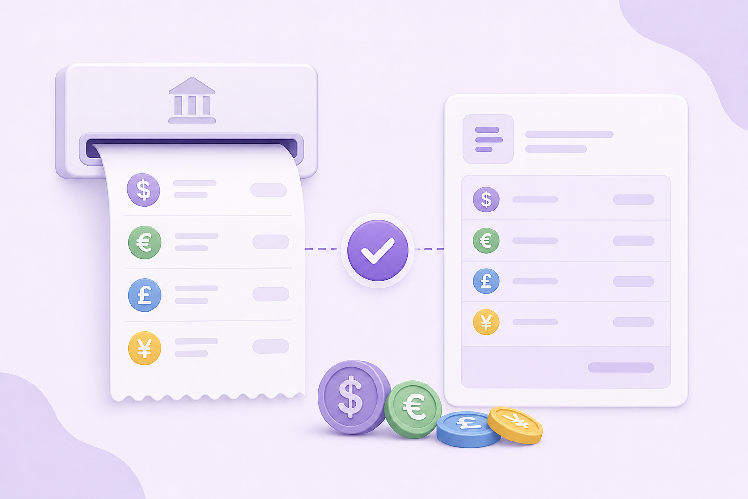 Diagram: TikTok Shop payout summary journal in Xero aligned to the bank deposit for one-step reconciliation