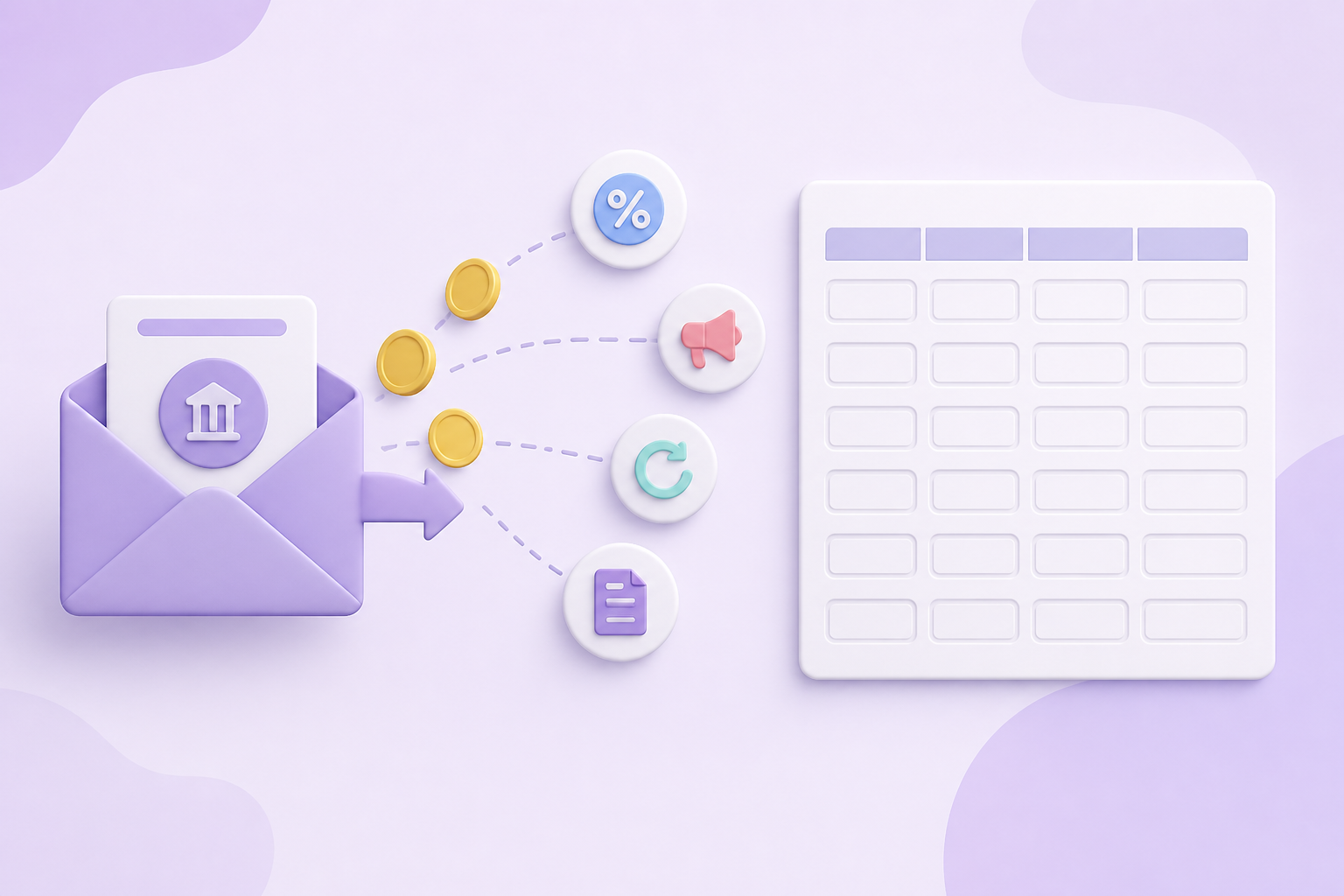 Diagram: TikTok Shop payout components mapped into Xero journals